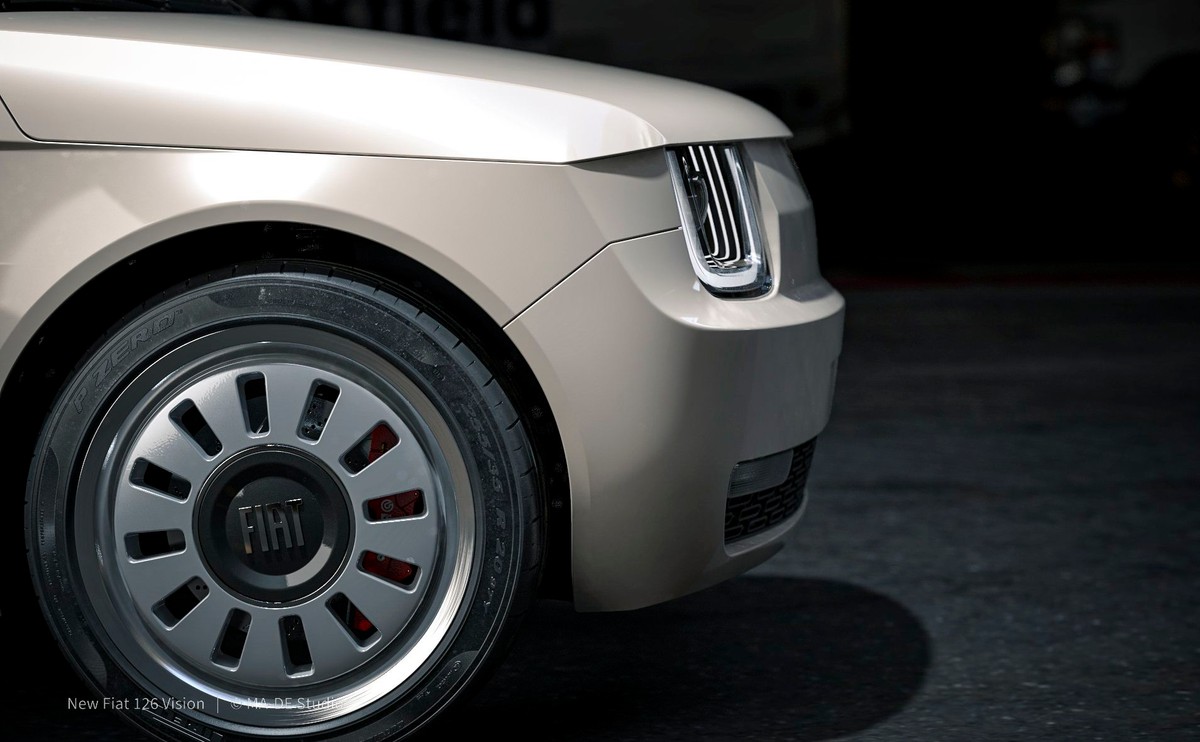 Fiat 126 Vision to nowe wcielenie Malucha. Projekt Włochów robi wrażenie