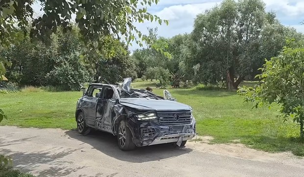 Uništeni auto