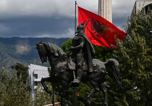 Tirana, Trg Skenderbeg, Albanija