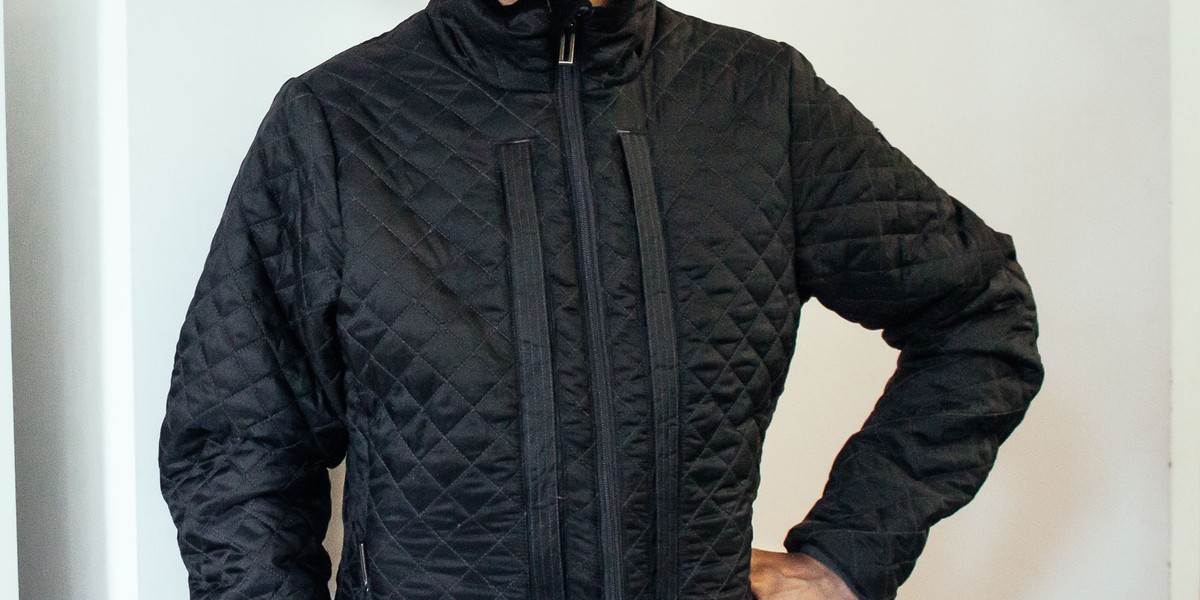 We tried the jacket that can fit an entire laptop in its pocket — here's what it was like