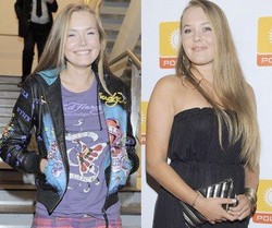 Zobacz, jak gwiazda pięknie się zaokrągliła