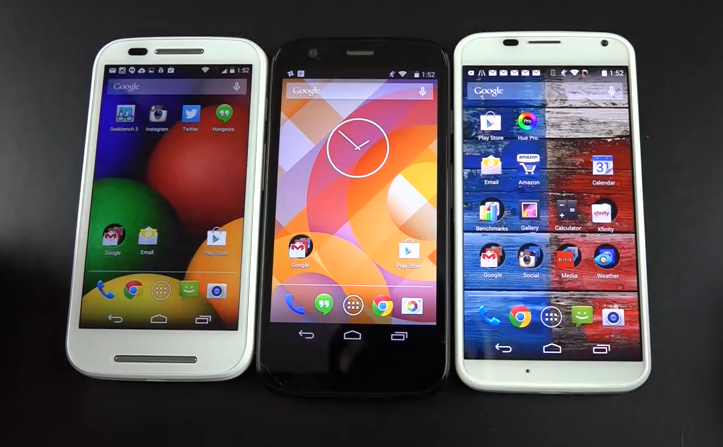 Motorola oferuje w Moto E lepszą od większości telefonów w tej cenie specyfikację techniczną. Smartfon jest wyposażony w ekran o rozdzielczości 960x540 pikseli i 1 GB pamięci RAM. Telefon jest solidnie wykonany. Posiada też szereg interesujących funkcjonalności, producent nie szczędził na warstwie ochronnej Corning Gorilla Glass, telefon nie boi się zachlapania wodą. Smartfon współpracuje też z najnowszą wersją androida.