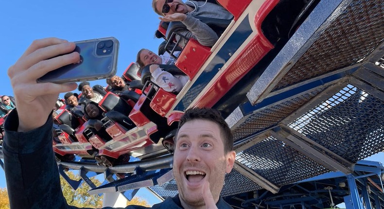 Cedar Point has tons of cool roller coasters, like the Corkscrew.Keith Langston