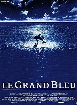 "Wielki błękit"., Plakat filmu