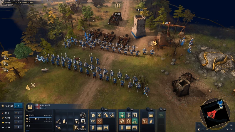 Age of Empires IV - screenshot z gry (wersja na PC)