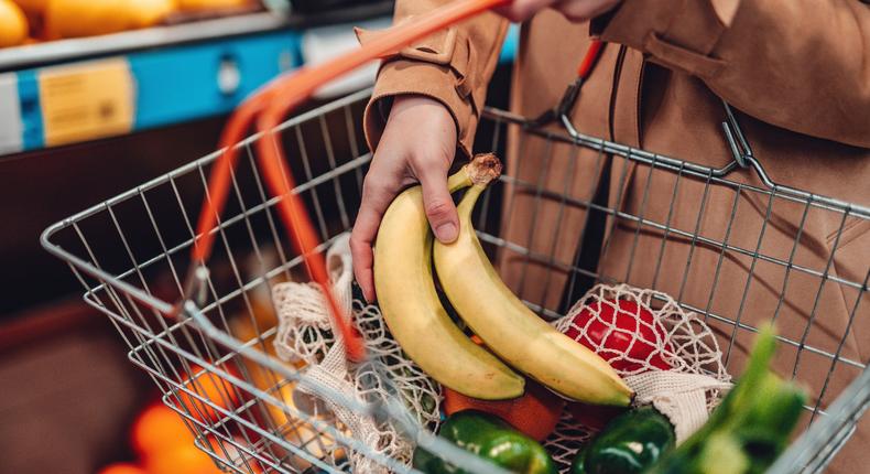 Some retailers price bananas low, hoping that the prices will lure shoppers into stores. Oscar Wong/Getty Images