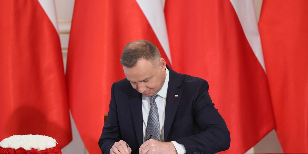 Prezydent Andrzej Duda.