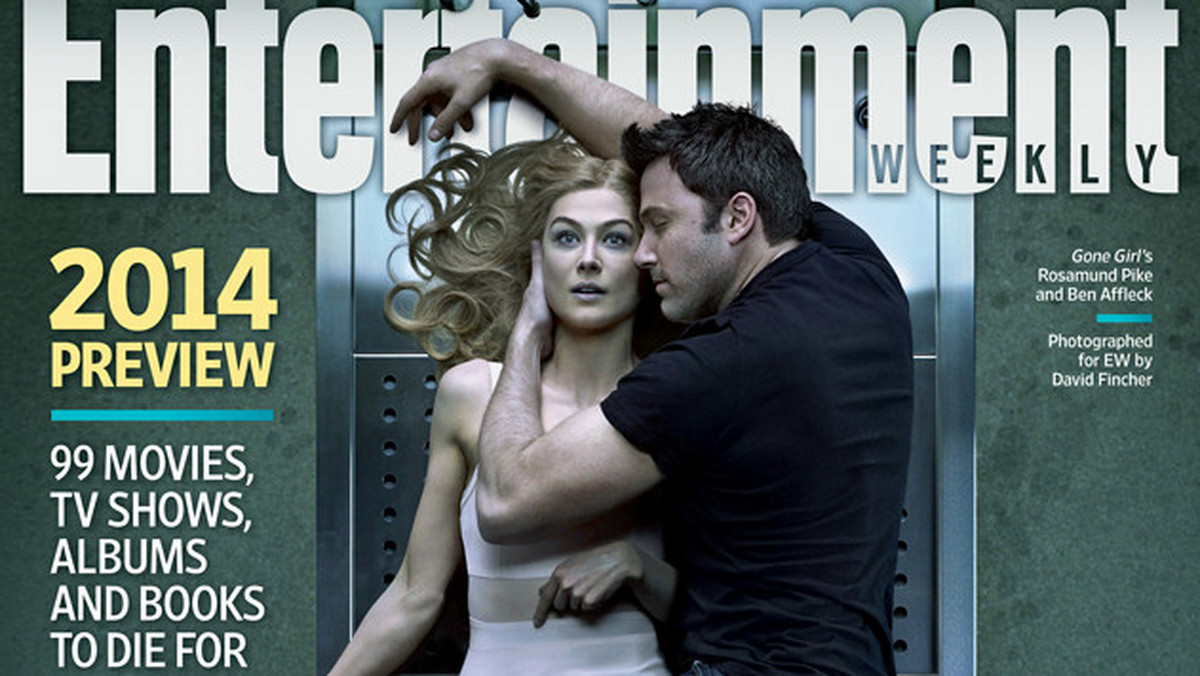 Na okładce "Entertainment Weekly" znalazło się zdjęcie promujące najnowszy film Davida Finchera "Gone Girl".