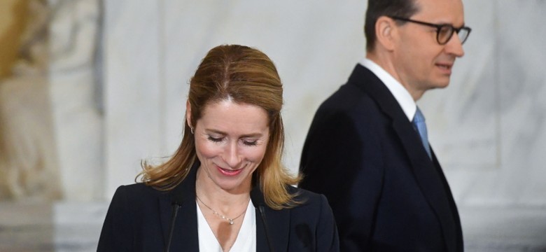 Premierka Estonii zbiera baty za zbyt luźną stylizację na spotkaniu z Mateuszem Morawieckim [FOTO]