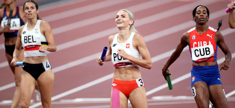 Srebrny medal polskiej kobiecej sztafety 4x400 m! Biegaczki pobiły rekord Polski