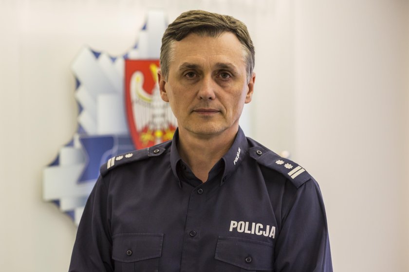 Andrzej Borowiak z policji