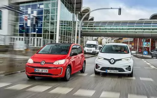 Renault ZOE kontra Volkswagen E-Up! – elektryk w mieście może mieć sens