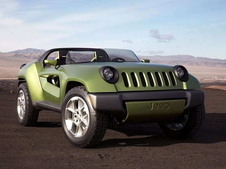 Detroit 2008: Jeep Renegade Concept – minimalistyczny roadster do terenu