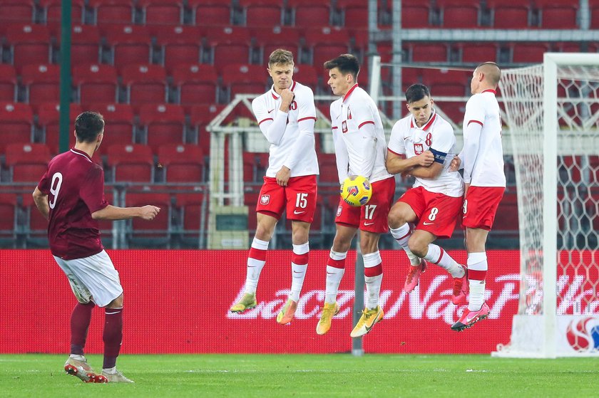 17.11.2020 POLSKA U21 - LOTWA U21 ELIMINACJE MISTRZOSTW EUROPY UNDER 21 PILKA NOZNA