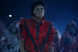 Michael Jackson w teledysku do hitu Thriller