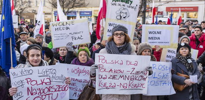 W Poznaniu tak bronili wolności mediów!