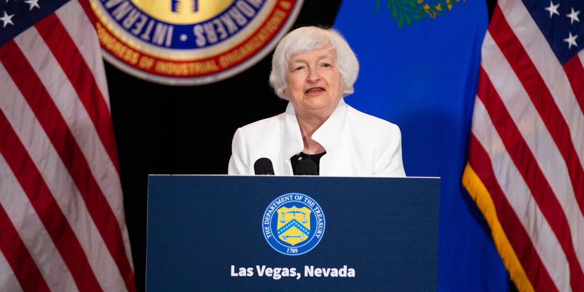 Sekretarz skarbu USA Janet Yellen