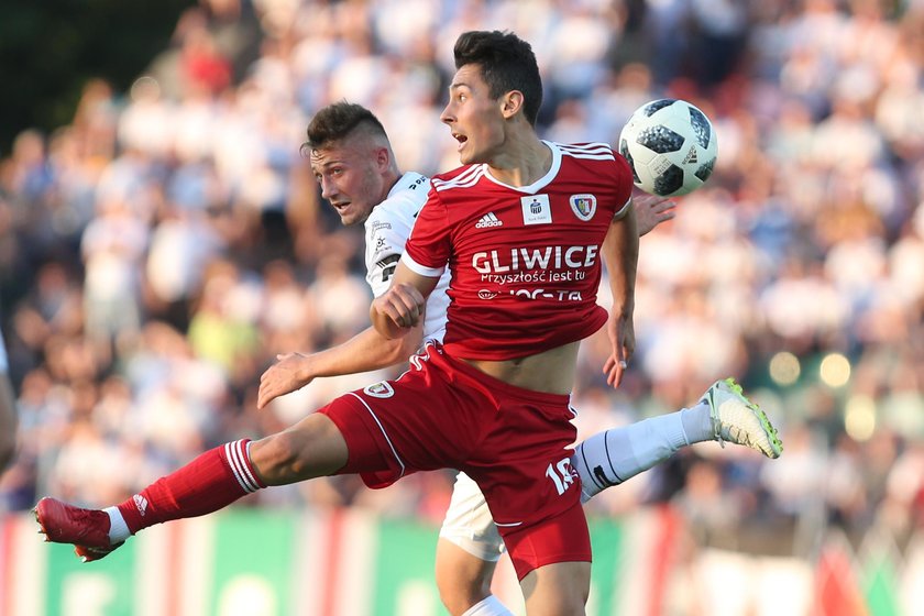 Pilka nozna. Ekstraklasa. Piast Gliwice - Wisla Krakow. 02.11.2018