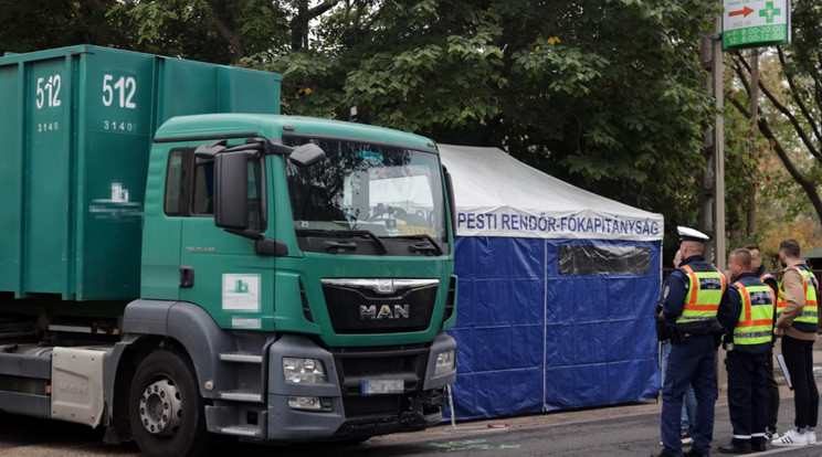 Vállalja a felelősséget a pesterzsébeti tragédiát okozó teherautó-sofőr / Fotó: Zsolnai Péter