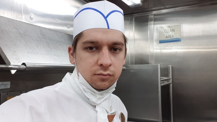 Nemanja Marinković na kruzeru