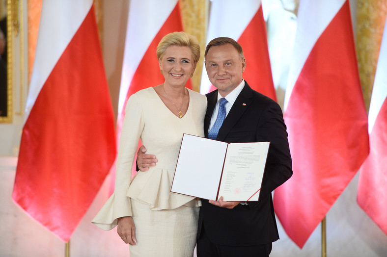 Agata i Andrzej Duda