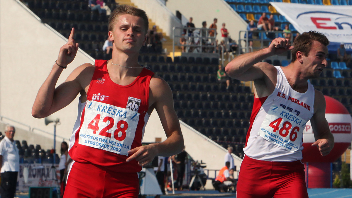 Kamil Kryński (KS Podlasie Białystok) od kilku lat zalicza się do czołówki polskich sprinterów, ale dopiero podczas 86. Mistrzostw Polski w Lekkiej Atletyce, które odbywały się w Bielsku-Białej, zdobył swoje pierwsze złote medale.