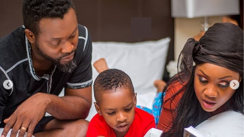 Image result for adjetey anang MARRIAGE child