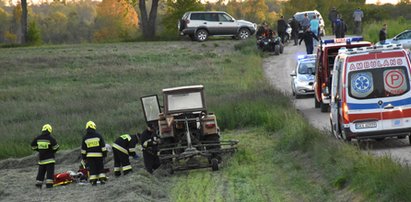 Dramat w czasie prac polowych. Dwulatek walczy o życie