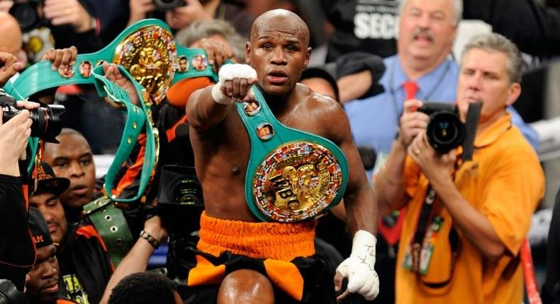 Floyd Mayweather, who retired in 2015 with a perfect 49-0 record, is considered one of the greatest fighters of all-time