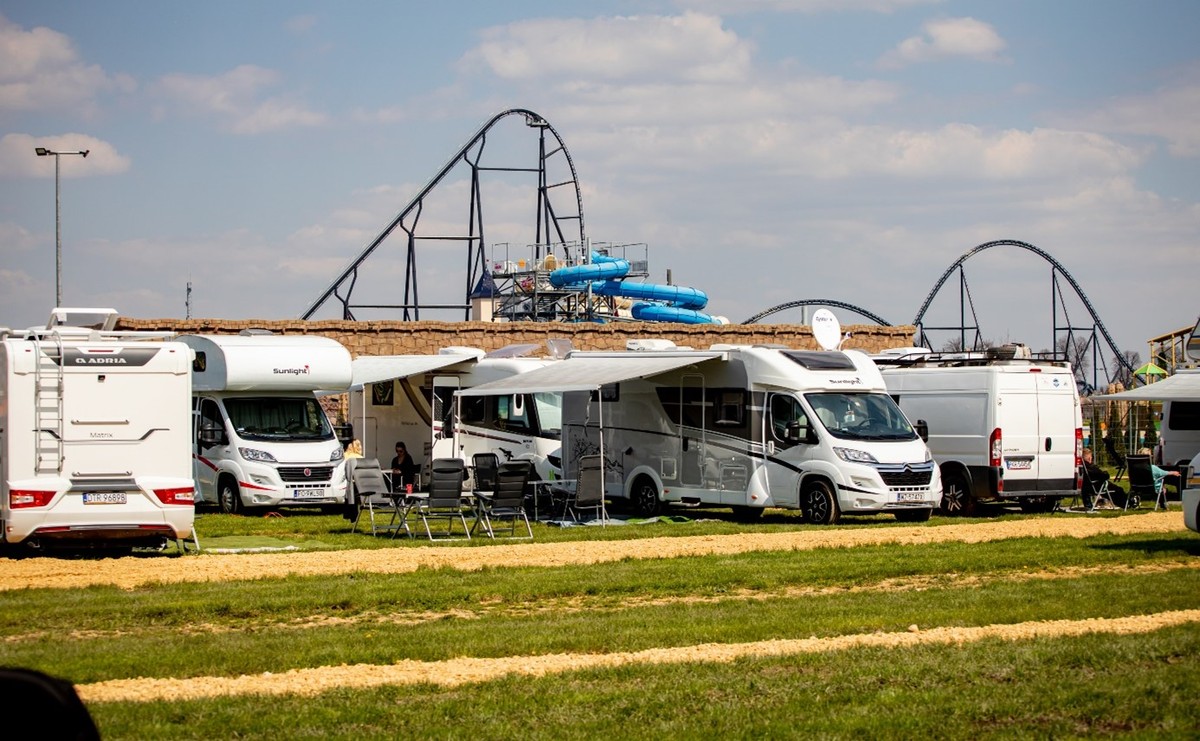 Festiwal Caravaningu w parku rozrywki Energylandia
