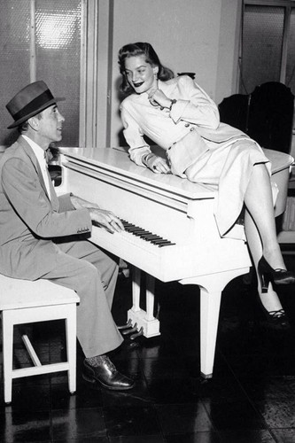 Lauren Bacall i Humphrey Bogart na zdjęciu z Twittera aktorki