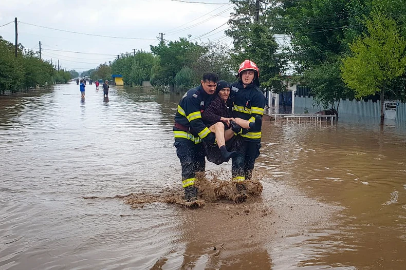 Poplave u Pekei, Rumunija, 14. septembra