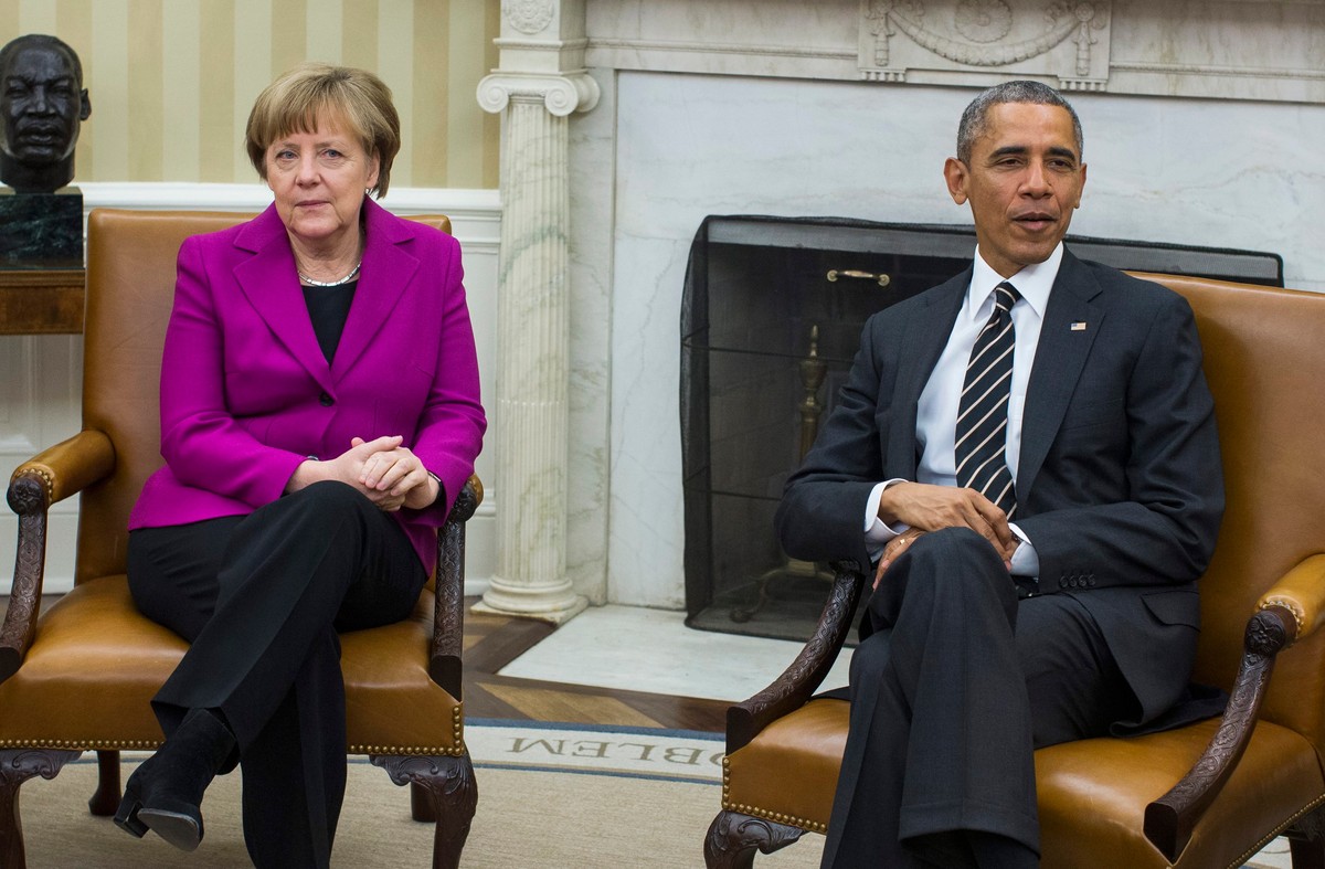 Angela Merkel i Barack Obama