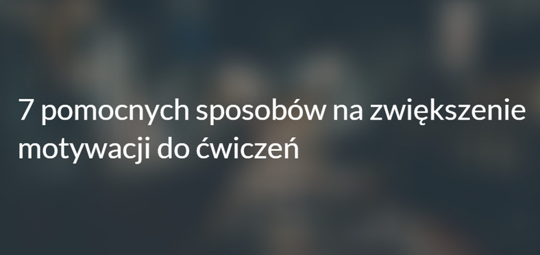 7 sposobów na motywację, fot. esensei.pl