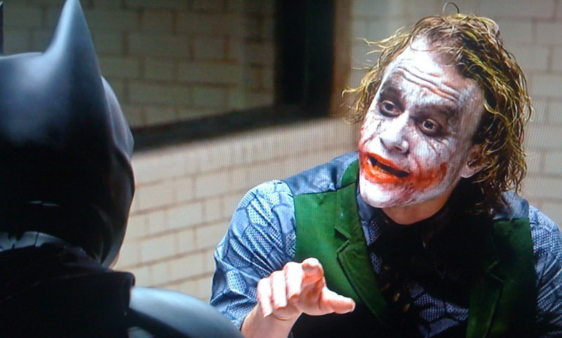 Heath Ledger w "Mrocznym rycerzu"