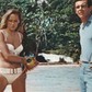 Ursula Andress Sean Connery 007 Bond dr No plaża