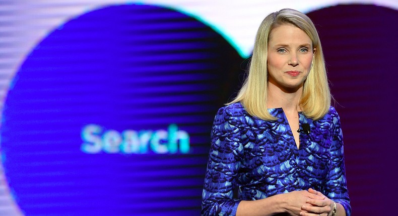 Yahoo CEO Marissa Mayer.