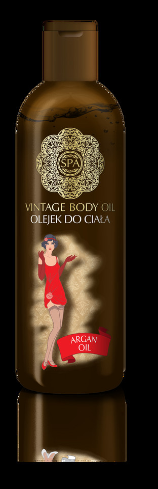 Tenex spa, vintage body oil ARGAN, olejek do ciala