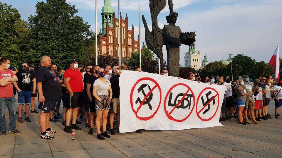 Kontrmanifestacja w Szczecinie 