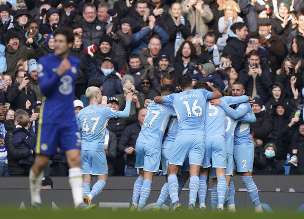 Radość piłkarzy Man City