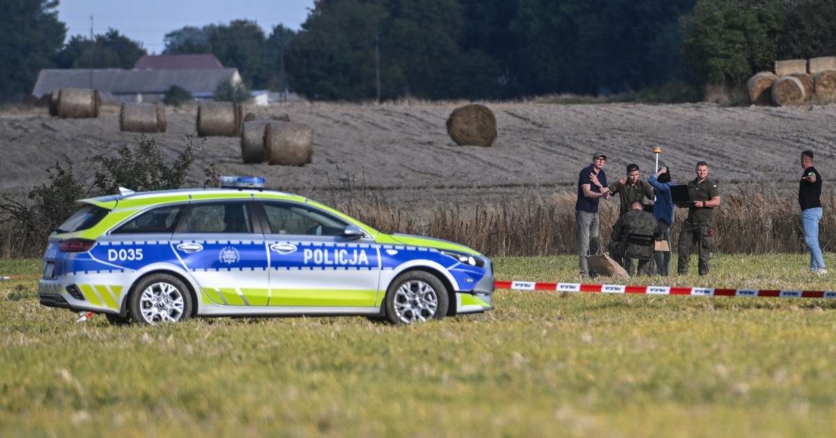Rosyjskie drony nad Polską. Odnaleziono 17. dron w Przymiarkach