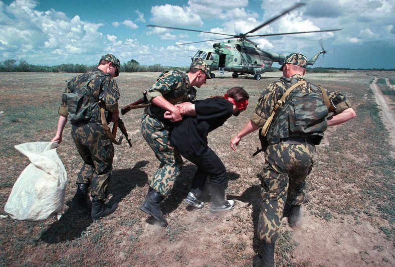 Aresztowanie kuriera narkotyków na granicy Rosji i Kazachstanu