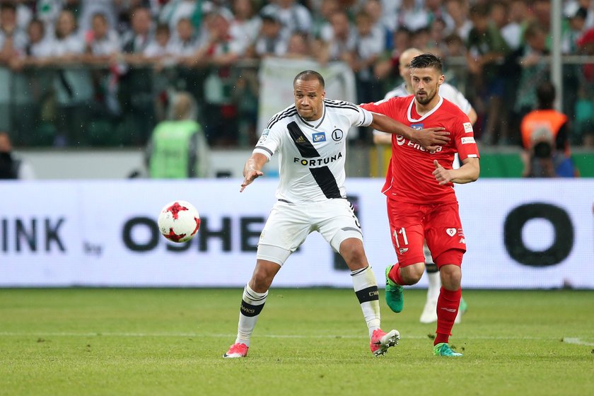 Pilka nozna. Ekstraklasa. Legia Warszawa - Lech Poznan. 17.05.2017