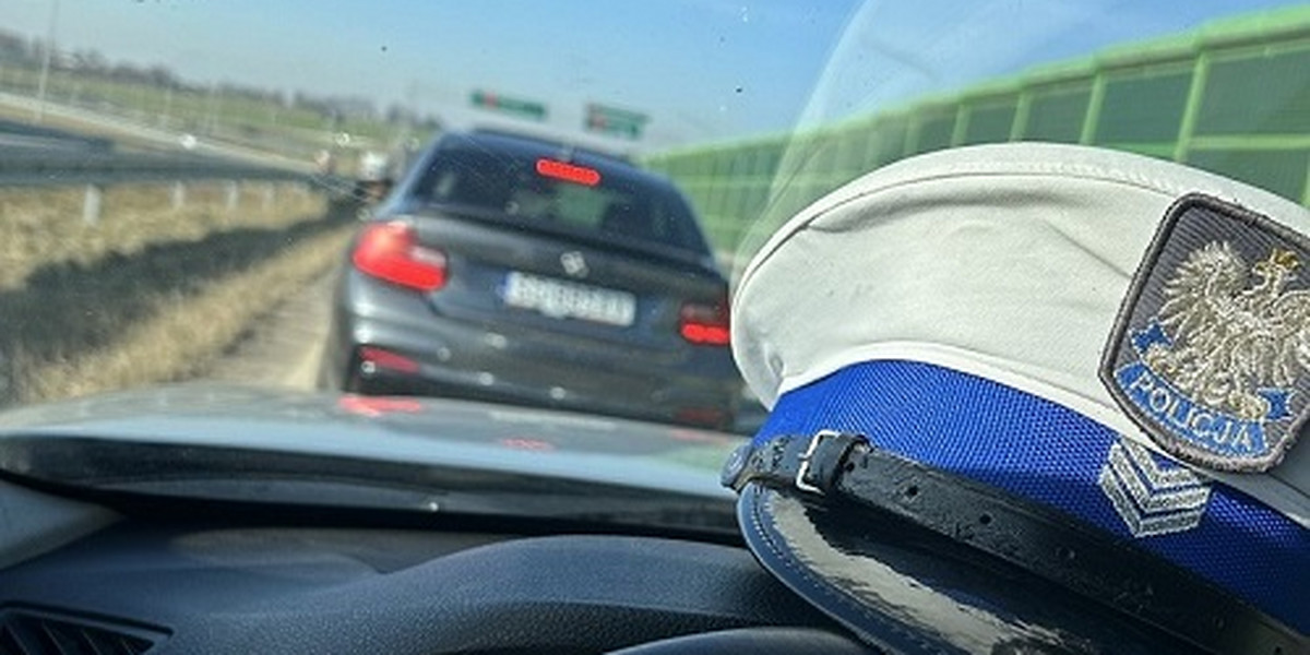 Kierująca BMW przekroczyła prędkość o 112 km/h.