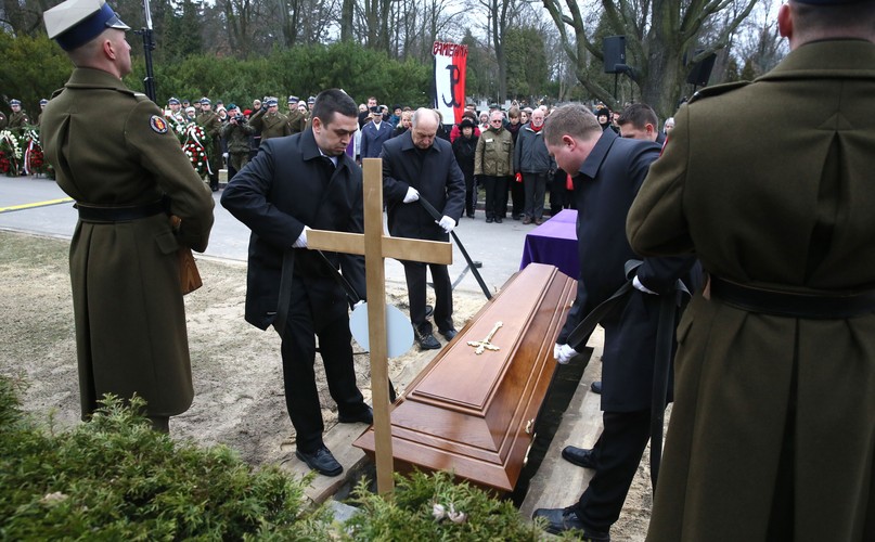 MARIA STYPUŁKOWSKA-CHOJECKA, łączniczka i sanitariuszka AK spoczęła na Powązkach