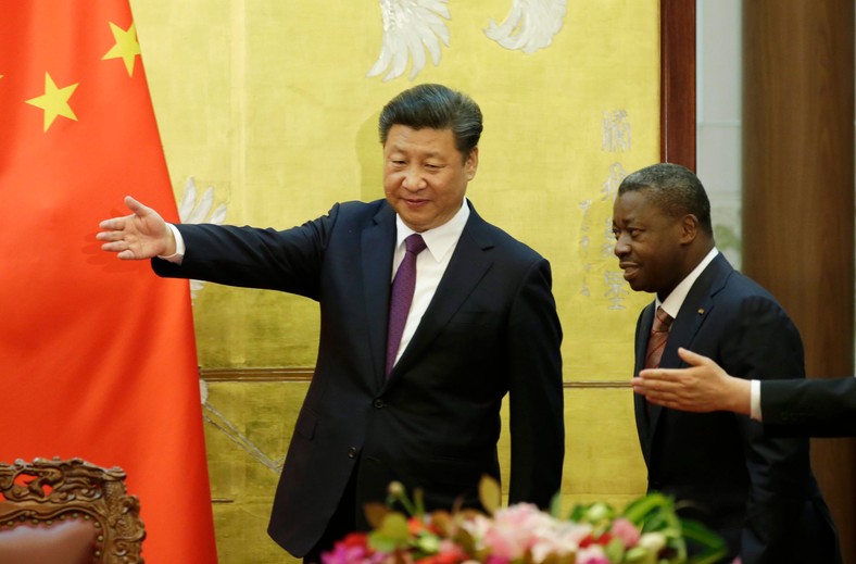 Xi Jinping przyjmuje w Pekinie prezydenta Togo Faure Gnassingbe