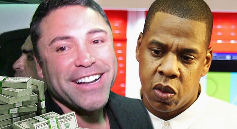 Jay Z pays Oscar De La Hoya $100K over lost bet