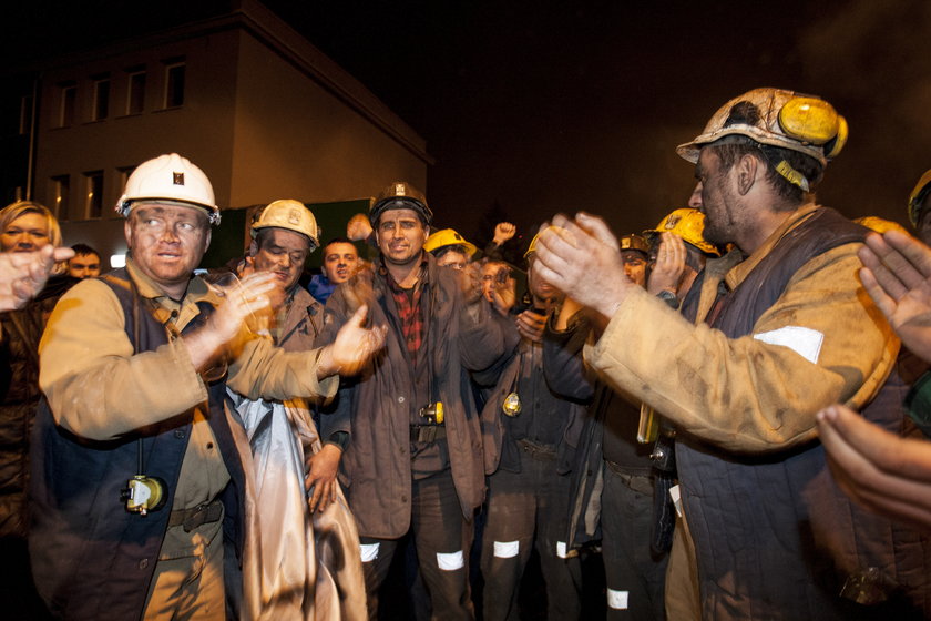 Górnicy z KWK Sośnica