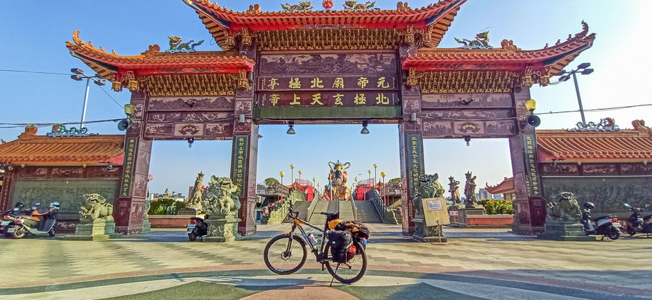 Objeżdżanie Tajwanu rowerem. Kolekcja własna