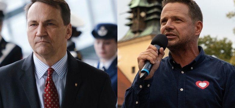 Sikorski czy Trzaskowski? Kto zostanie kandydatem KO na prezydenta? Wyniki sondy zaskakują